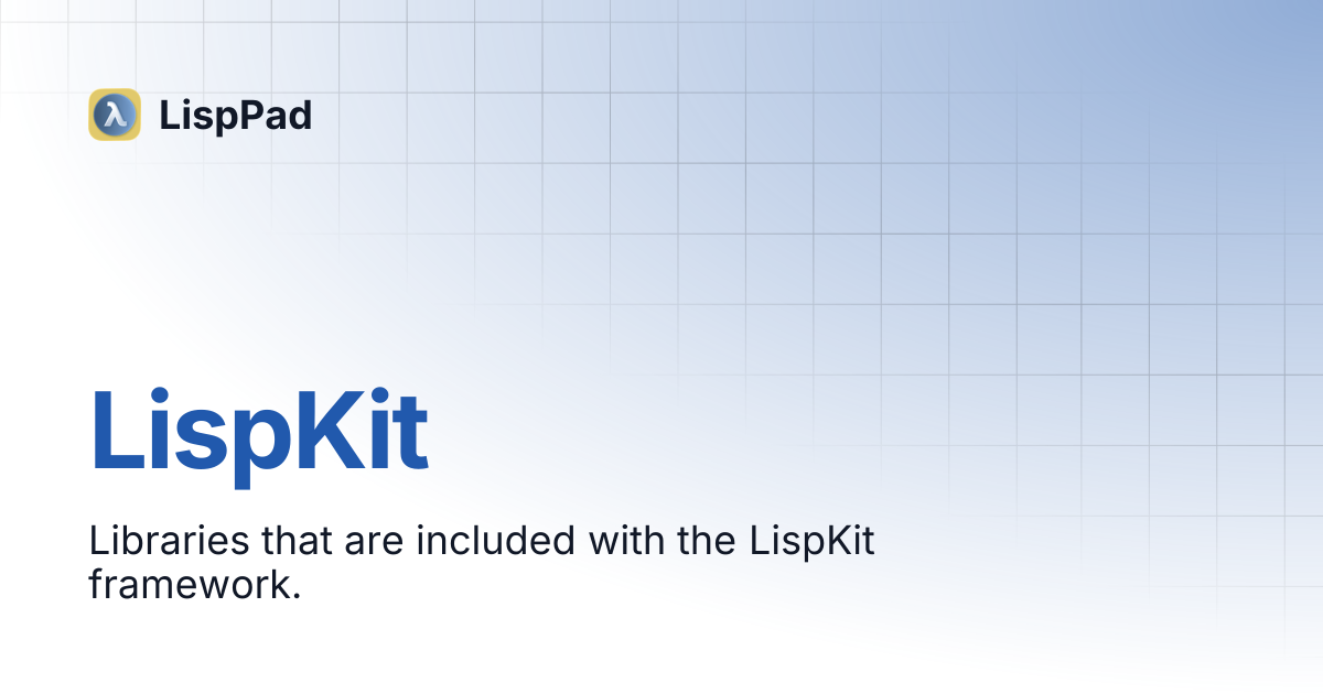 LispKit | LispPad
