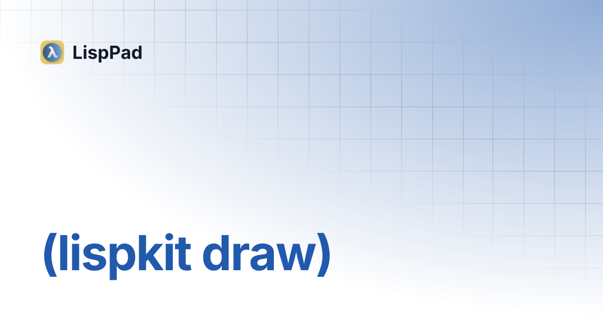 (lispkit draw) | LispPad